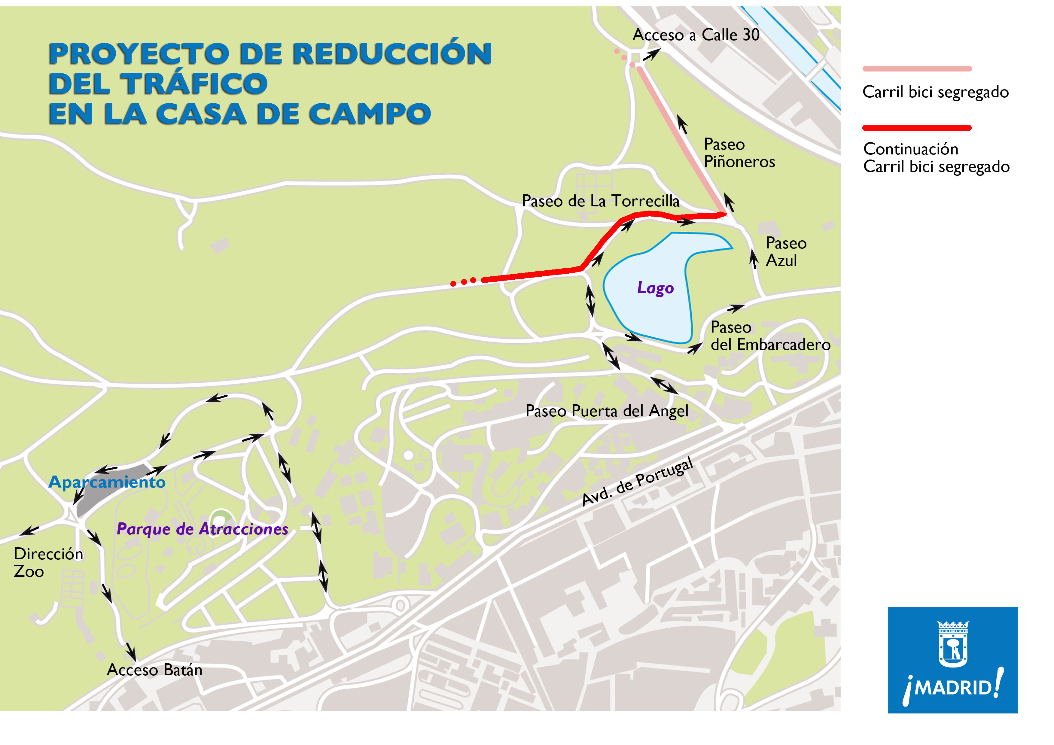 Nuevos itinerarios en Casa de Campo Ayuntamiento de Madrid